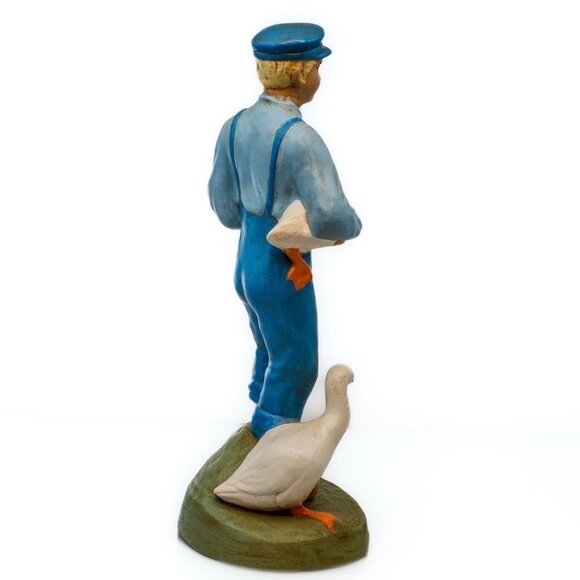 SET of 3 Vintage Ceramic Dutch Colonial 7” Figurines - Hand Painted - Picture 4 of 8